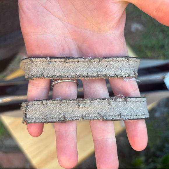 Project Bag! Bally Supra Light Gray Leather and Suede Tote - Picture 10 of 16